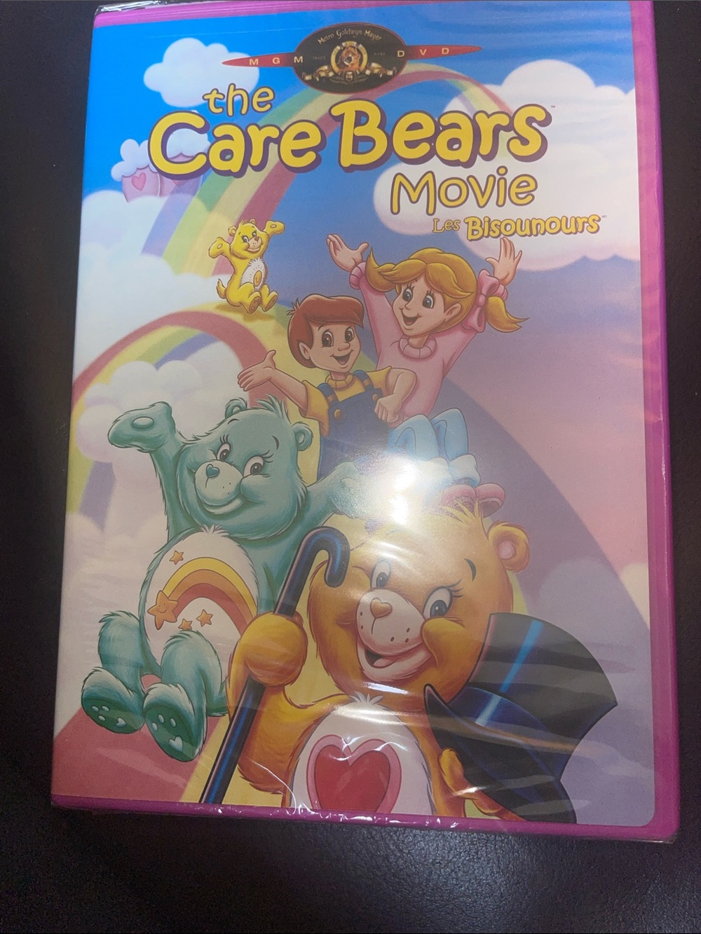 Care Bears Movie DVD Back Cover - Pink & Blue NEW Vacuum sealed